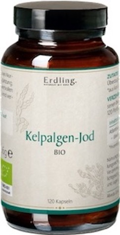 Bio-Kelpalgen-Jod aus Island - 120 Kapseln Kelpalgen-Jod-BIO