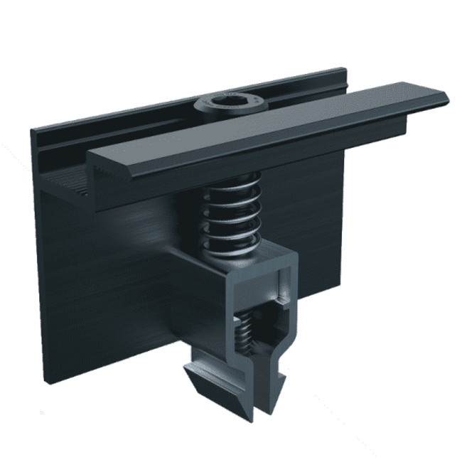 Blubase Easy Endklemme 30 mm - SCHWARZ