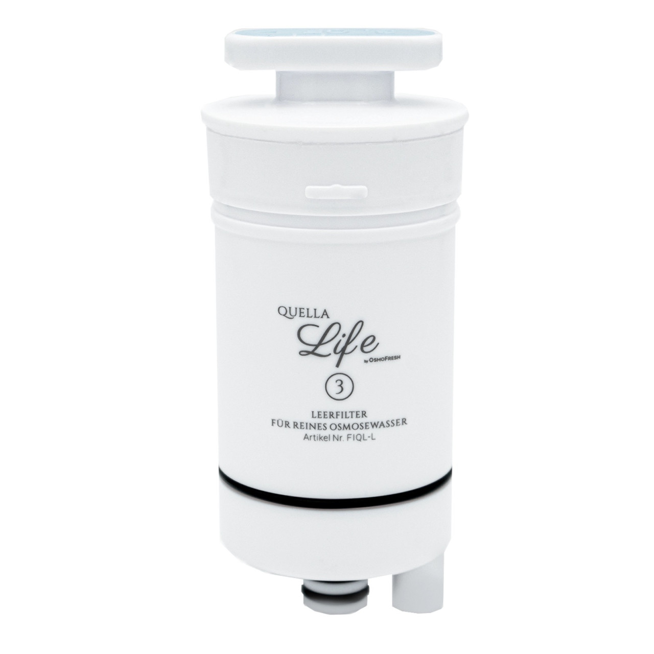 Leerfilter (Stufe 3) für Umkehrosmoseanlage Quella Pro | Quella Life