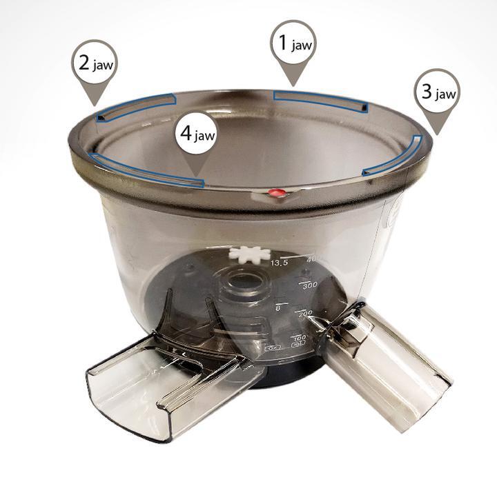 Pressgehäuse | Kuvings EVO820 | HealthFriend loT Juicer Motiv 1