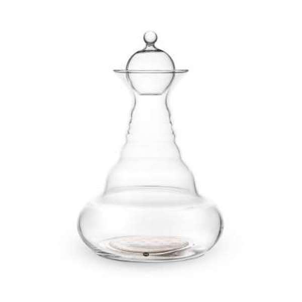 Karaffe Alladin mit Affirmation Blume des Lebens - Platin 1,3l  Karaffe_Alladin_1-3L_PLATIN