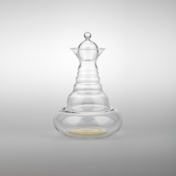 Karaffe Alladin mit Affirmation Blume des Lebens - Gold 1,3l   Golden_Alladin_1_3l