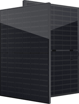 Solarpanel | Denim N-Typ 440W All Black Glas-Glas Bifaziales PV Modul