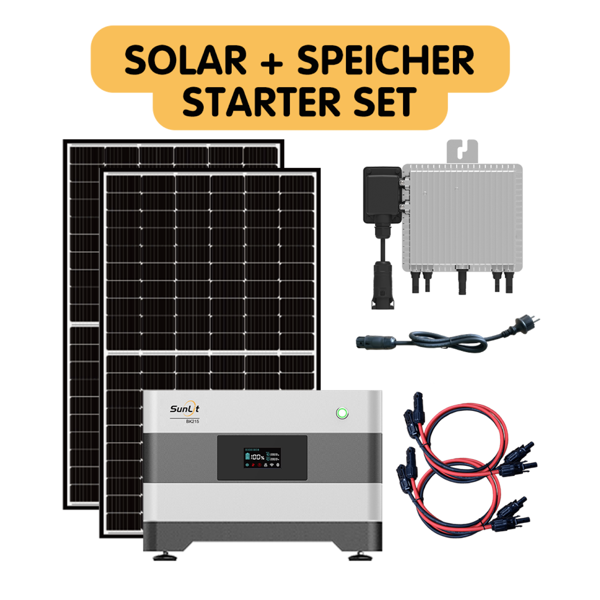 Solar Starter Set + Speicher