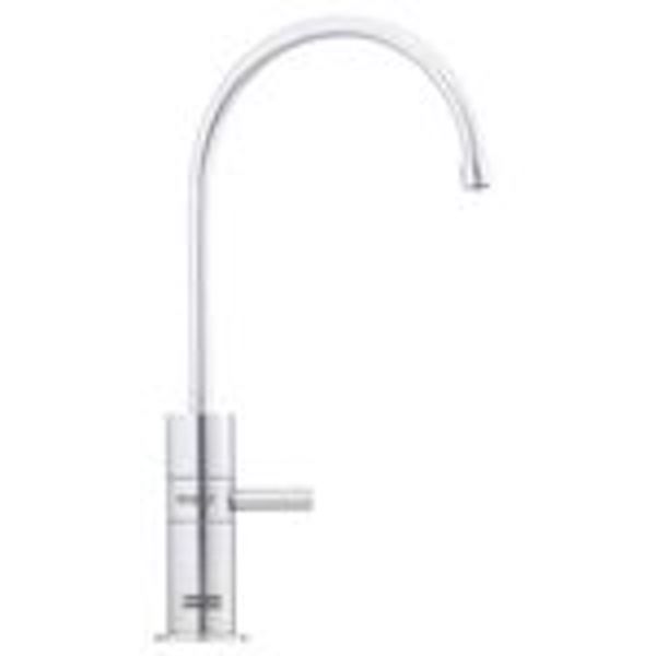 Design Wasserhahn Franke | Edelstahl massiv 1-Weg-Wasserhahn-FRANKE--Edelstahl-massiv
