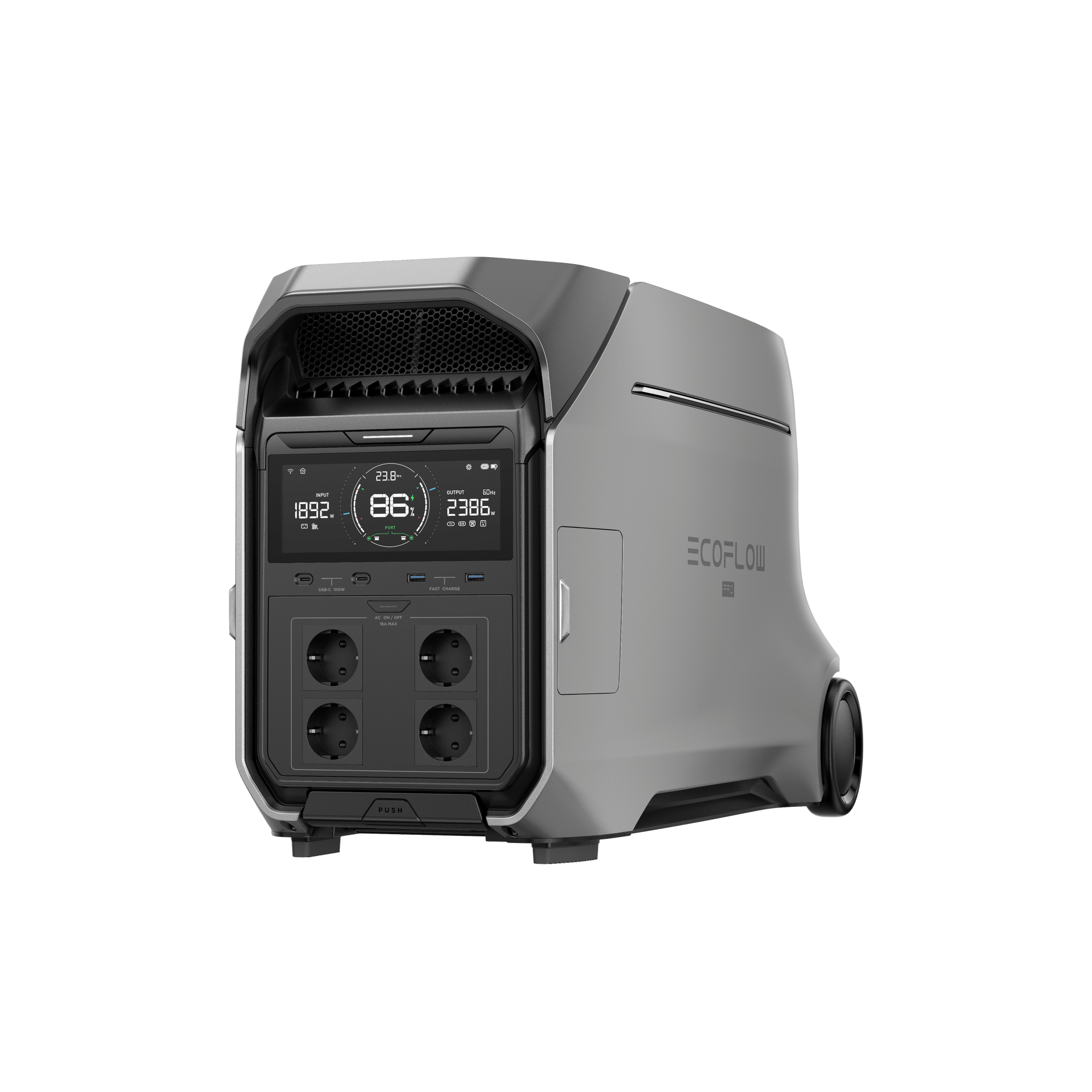 EcoFlow DELTA Pro 3 | Tragbare Powerstation 4.096 Wh