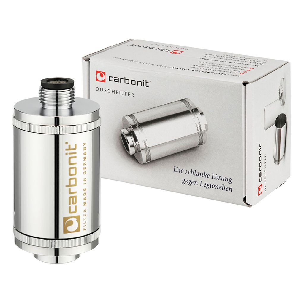 Carbonit Duschfilter + Filtereinsatz | Legionellenschutz