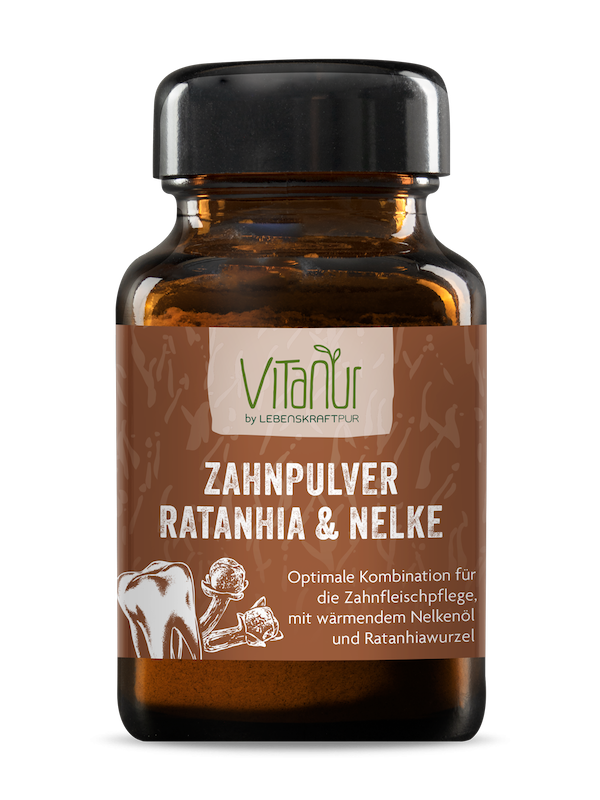Zahnpulver Ratanhia und Nelke Zahnpulver Ratanhia und Nelke