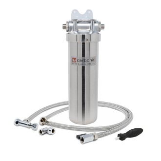 Carbonit Vario-INOX Untertischfilter aus Edelstahl  Carbonit-Inox